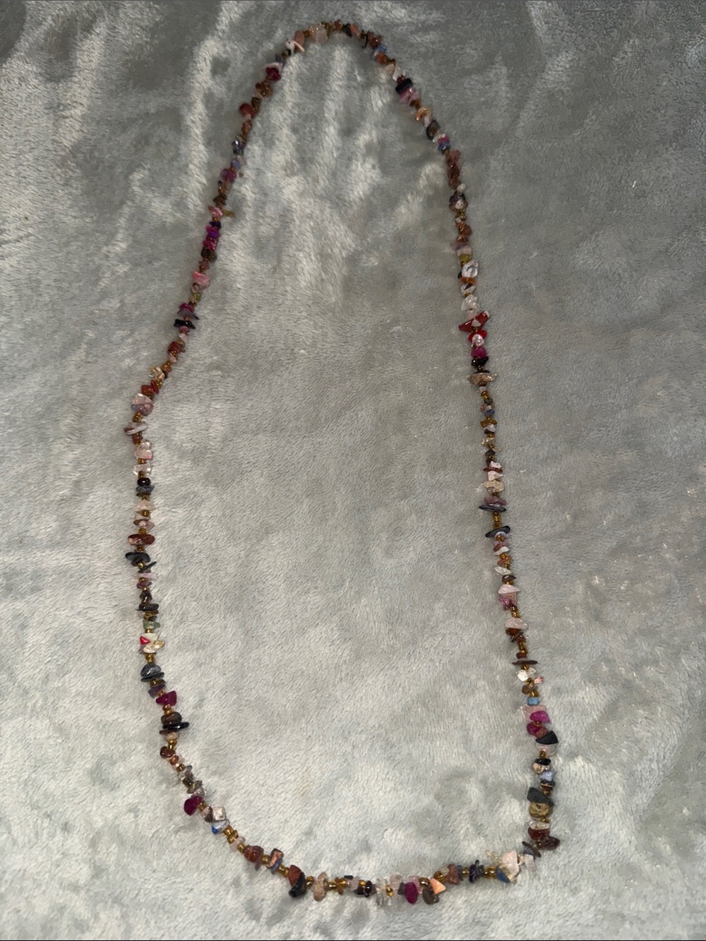Multicolor Chip Bead Necklace - Women Jewelry